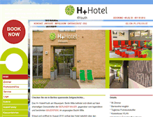 Tablet Screenshot of hotel4youth.de